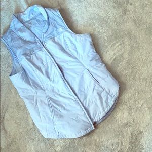 North Face lightweight light blue vest. Sz L